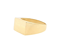 Ring aus Gelbgold 