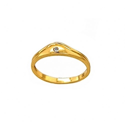 Ring aus Gelbgold mit Zirkonia - kopie - kopie - kopie - kopie - kopie - kopie - kopie - kopie